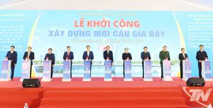 Thái Nguyên: Khởi công xây mới cầu Gia Bảy