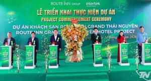 Chính thức triển khai Dự án Khách sạn Route Inn Grand Thái Nguyên