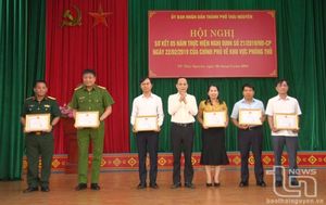 TP. Thái Nguyên: Xây dựng khu vực phòng thủ ngày càng vững chắc