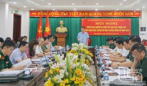 Triển khai nhiệm vụ diễn tập khu vực phòng thủ cấp huyện năm 2024