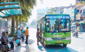 Thái Nguyên phát triển hoạt động vận tải hành khách bằng xe buýt