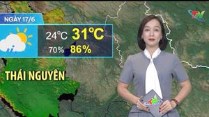 Dự báo thời tiết Thái Nguyên đêm 17-6 và ngày 18-6