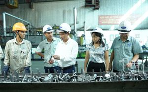 TP. Sông Công: Thăm, động viên doanh nghiệp nhân Ngày Doanh nhân Việt Nam