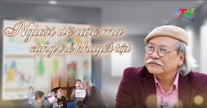 Họa sĩ Nguyễn Gia Bẩy: Người vẽ ước mơ cùng trẻ khuyết tật