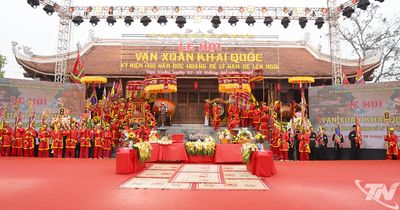 Lễ hội 'Vạn Xuân khai quốc' kỷ niệm 1.482 năm Đức Hoàng đế Lý Nam Đế lên ngôi