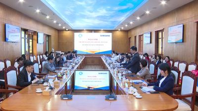 타이응우옌대학교와 삼성전자 간 협력 확대