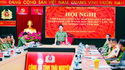 Triển khai phương án bảo đảm an ninh, an toàn các kỳ thi