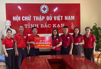 Tiếp nhận hỗ trợ khắc phục hậu quả lũ quét tại Bắc Kạn