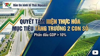 Bản tin Kinh tế tuần 3 tháng 6: Thái Nguyên quyết tâm hiện thực hóa mục tiêu tăng trưởng 2 con số