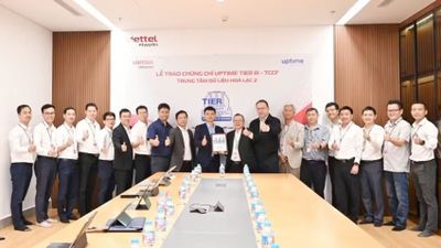 Việt Nam có Trung tâm dữ liệu đạt chuẩn Uptime Tier III đầu tiên tại khu vực châu Á-Thái Bình Dương