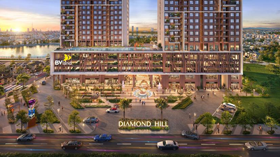 Tiên phong sản phẩm bất động sản thương mại - Diamond Hill Thái Nguyên hấp dẫn nhà đầu tư