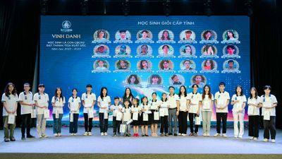 Công ty Thái Hưng: Khen thưởng học sinh là con cán bộ, công nhân viên
