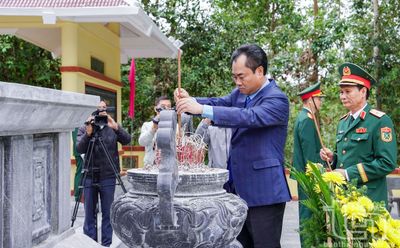 Khánh thành Công trình tu bổ, tôn tạo Di tích lịch sử cấp Quốc gia Địa điểm nơi thành lập Đội Cứu quốc quân II