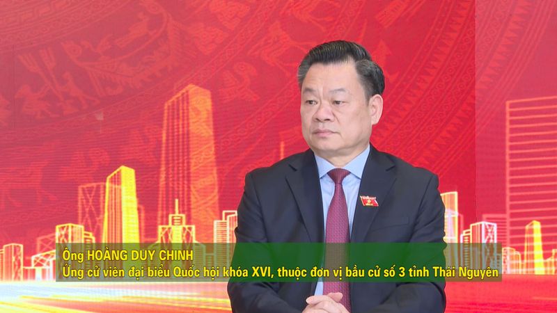 Diễn đàn ứng cử viên - Ông Hoàng Duy Chinh