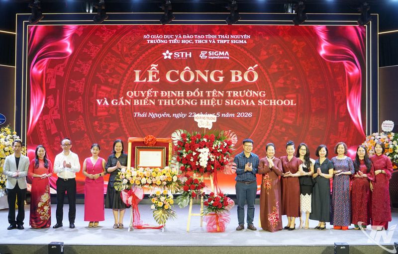 Trường Iris đổi tên thành Trường Tiểu học, THCS và THPT Sigma
